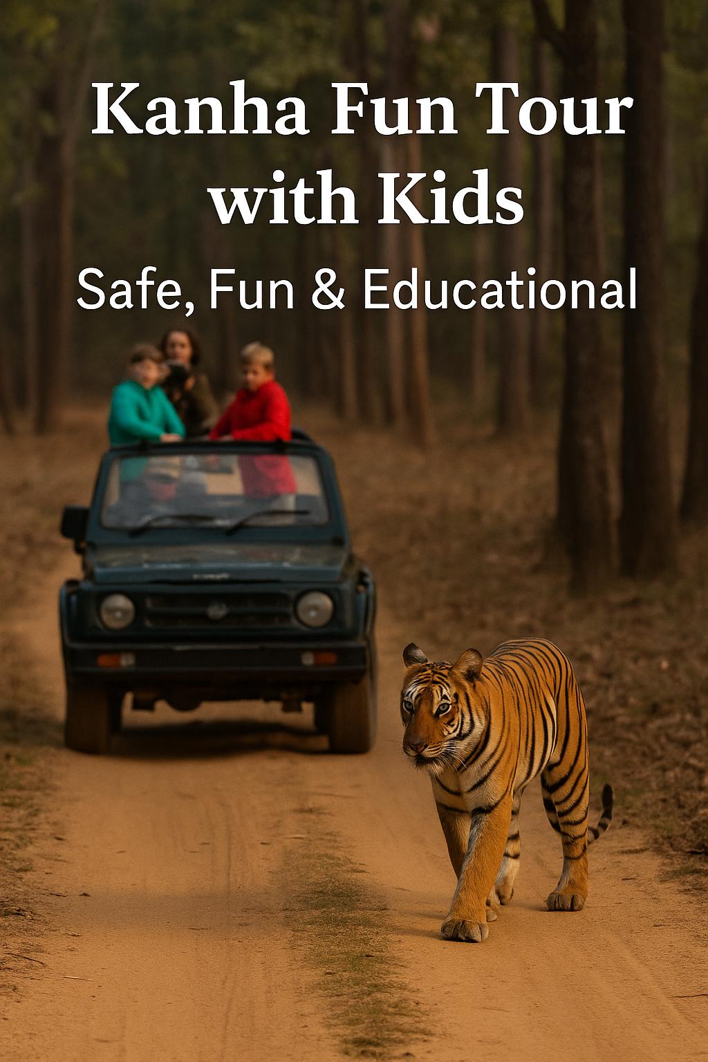 Kanha Fun Tour with Kids: Safe, Fun & Educational 