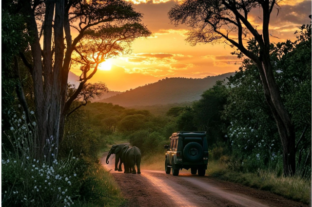 सुबह की पहली किरण – जब जंगल जागता है और जीवन मुस्कुराता है